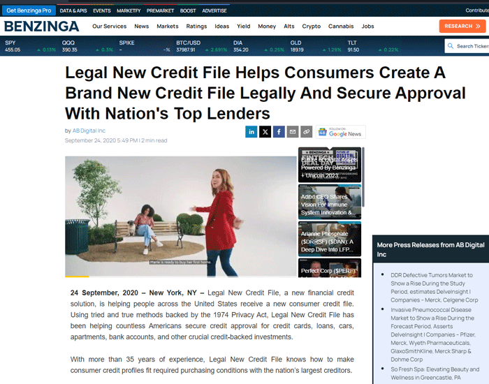 Legal New Credit File CPN Number Credit Privacy CPN CPN File Free CPN Number