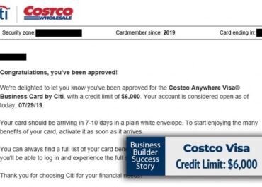 Business Credit Costco 6K BB