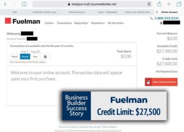 Business Credit Fuleman 27500 BB